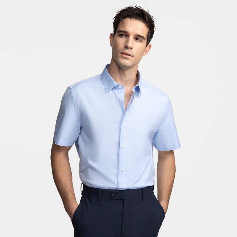 vicutu /威可多短袖男士夏季衬衫 vicutu威可多衬衫