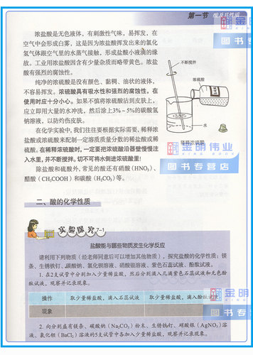 正版包邮2026鲁教版初中化学九年级下册化学书 山东教育出版社 义务教育教科书教材课本 初三下期9九年级下册化学九年级下册教科书 - 图2