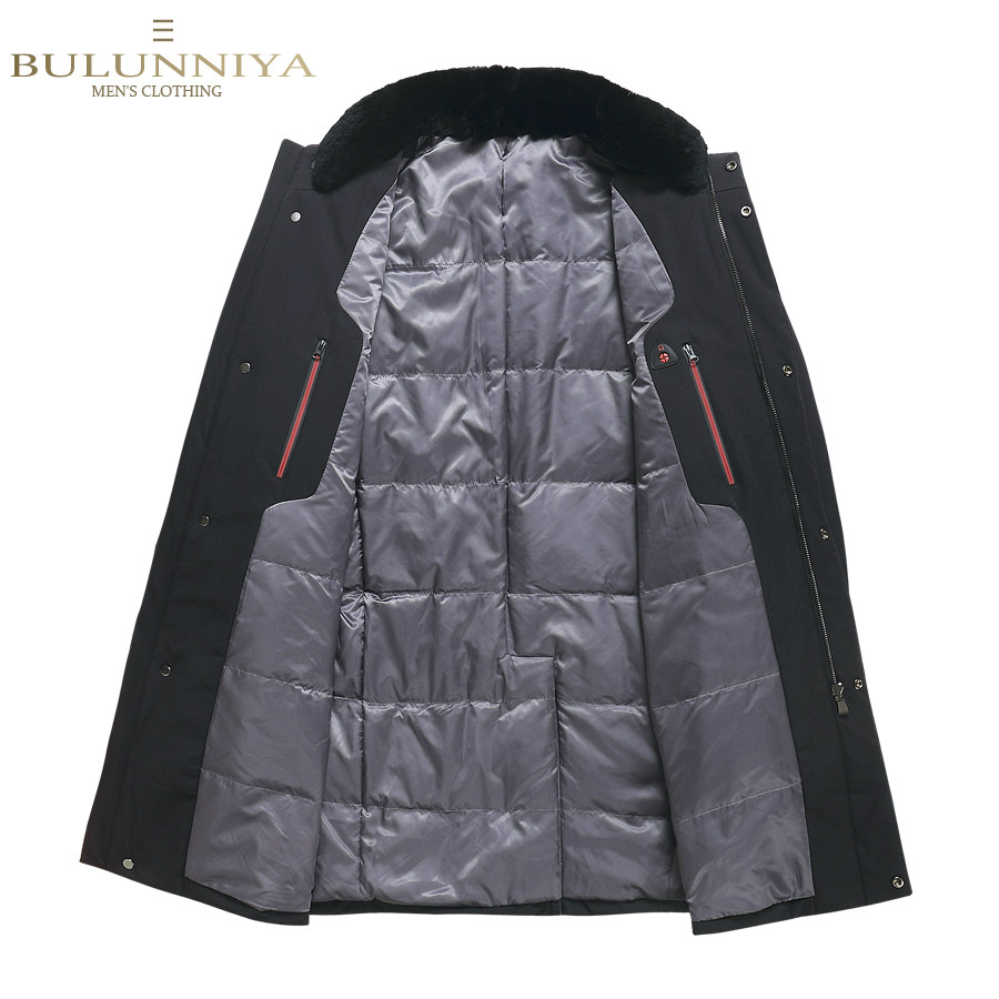 布伦尼亚19秋冬90%商务休闲白鸭绒 布伦尼亚羽绒服