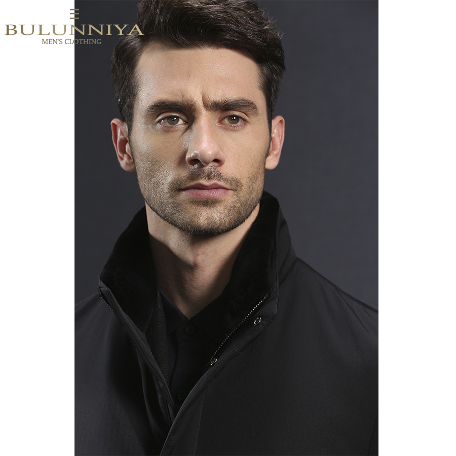 布伦尼亚19秋冬90%商务休闲白鸭绒 布伦尼亚羽绒服