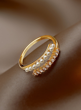 轻奢女合金/镀银日韩小珍珠