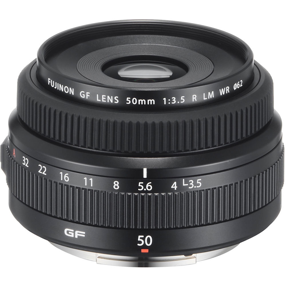 富士Fujifilm GF 50mm F3.5R LM WR遮光罩方形遮光罩 - 图0