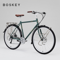 BOSKEY Immortality Riding Overlander Universal Long-distance Station Wagon Steel Frame Comfort Retro Bike