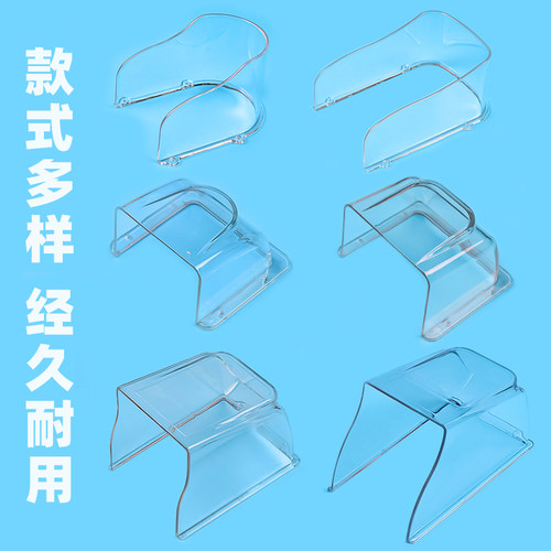 户外门铃防水罩智能密码门锁保护罩遮阳打卡机门禁防雨罩室外遮光 - 图2