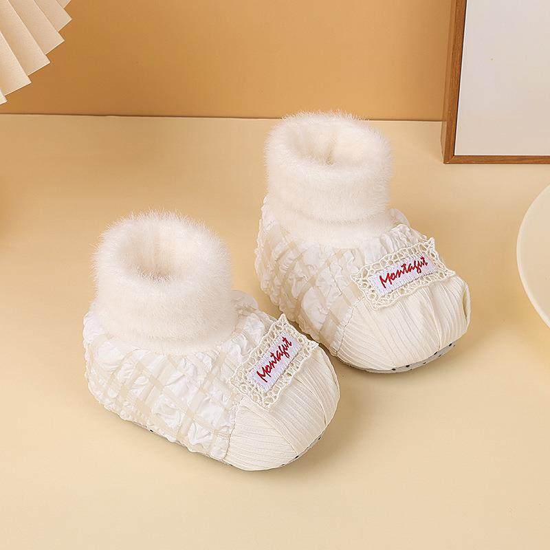 婴儿棉鞋冬季婴儿不掉鞋宝宝鞋子0-1岁软底鞋婴儿鞋冬防掉步前鞋,淘宝优惠券,粉丝福利购,淘宝优惠卷