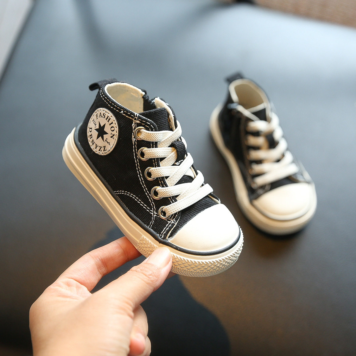 宝宝帆布鞋婴儿软底学步鞋秋0-1一3岁婴童鞋高帮幼儿春秋,淘宝优惠券,粉丝福利购,淘宝优惠卷