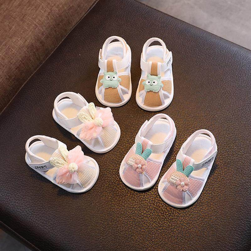 婴儿夏凉鞋外出学步鞋室内学走路0-1岁8宝宝软底透气男女防滑防掉,淘宝优惠券,粉丝福利购,淘宝优惠卷