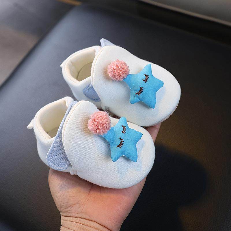 春秋婴童学步鞋防滑软底不掉鞋袜轻薄款透气棉布鞋0-3-6-15个月,淘宝优惠券,粉丝福利购,淘宝优惠卷