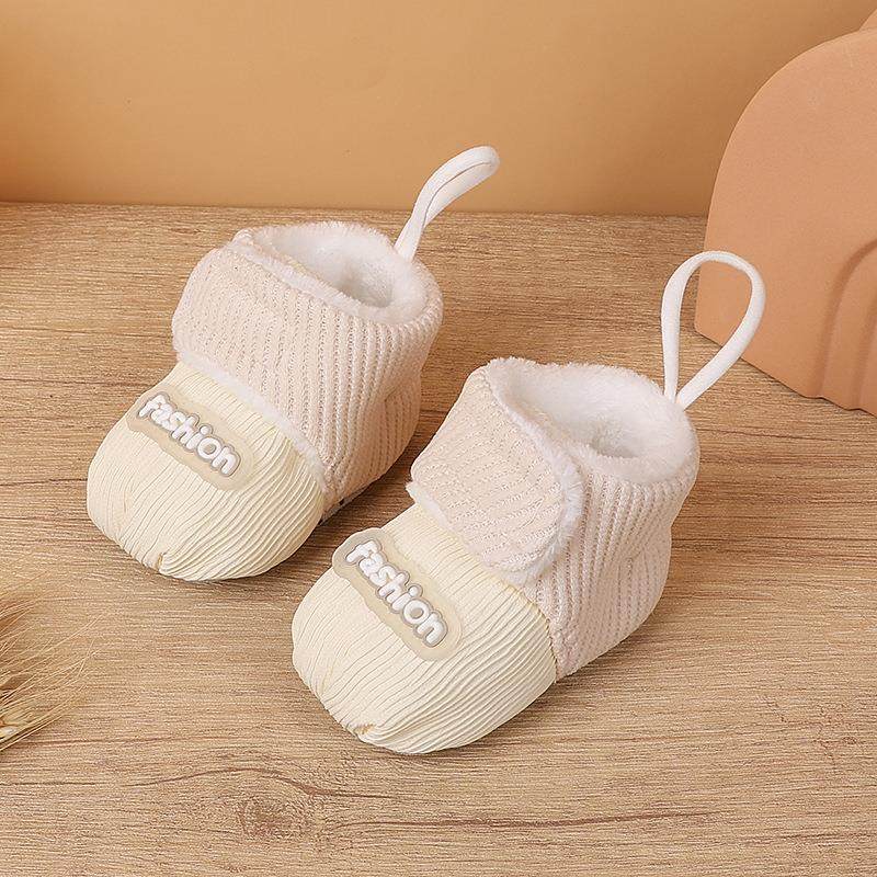 婴儿棉鞋冬季不掉宝宝鞋子0-1岁学步鞋软底婴儿鞋冬防掉步前鞋,淘宝优惠券,粉丝福利购,淘宝优惠卷