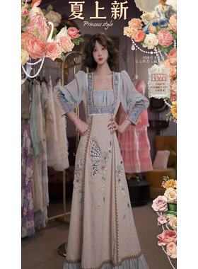 0427直播116年度限定·洛可可珍藏版·调香师·浮雕vintage裙