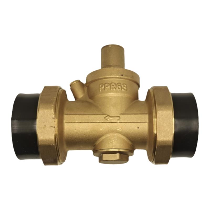 PPR减压阀PE减压阀63 75 90 110 4寸双热熔黄铜减压阀  自来水 - 图2