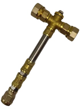 五金昊天锤雷神之锤五金版diy摆件圣锤网红爆款八棱亮银锤金箍棒