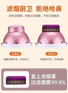艾灸盒随身灸家用宫寒妇科无烟灸