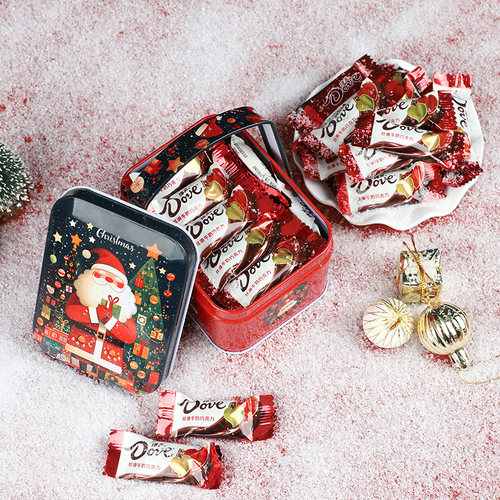 德芙巧克力平安夜圣诞礼盒20颗结婚喜糖批发生日礼物休闲零食伴手 - 图2