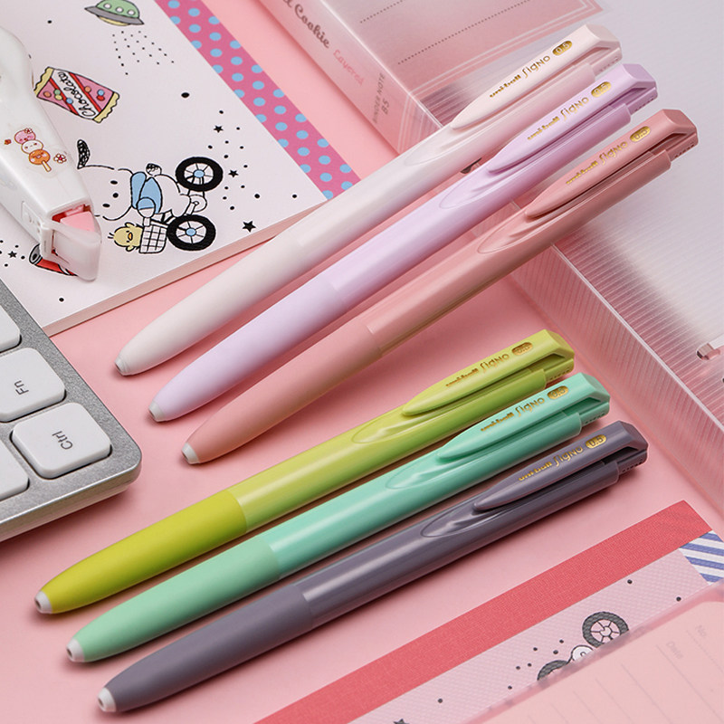 现货日本uni三菱umn155新色限定笔 潮乐办公中性笔