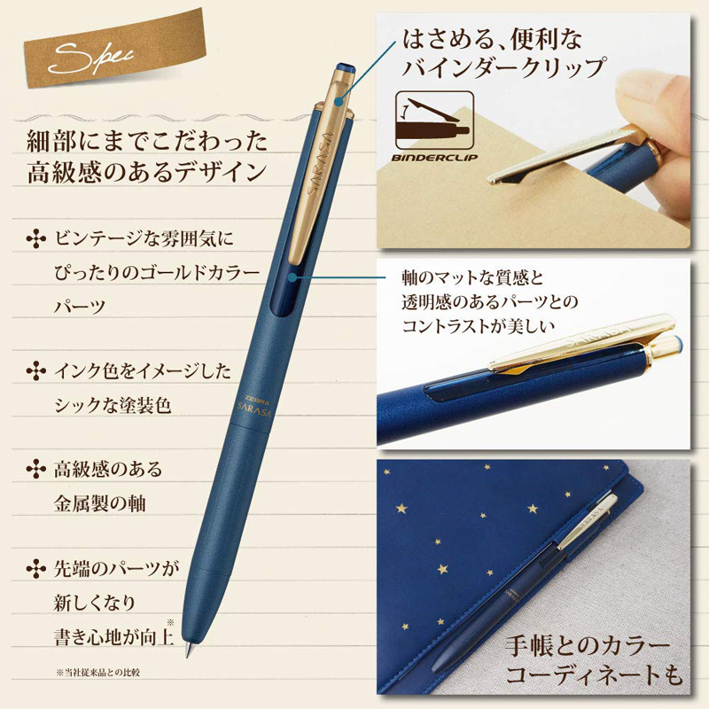 Japanese zebra zebra limited 0.5jj56 metal pen