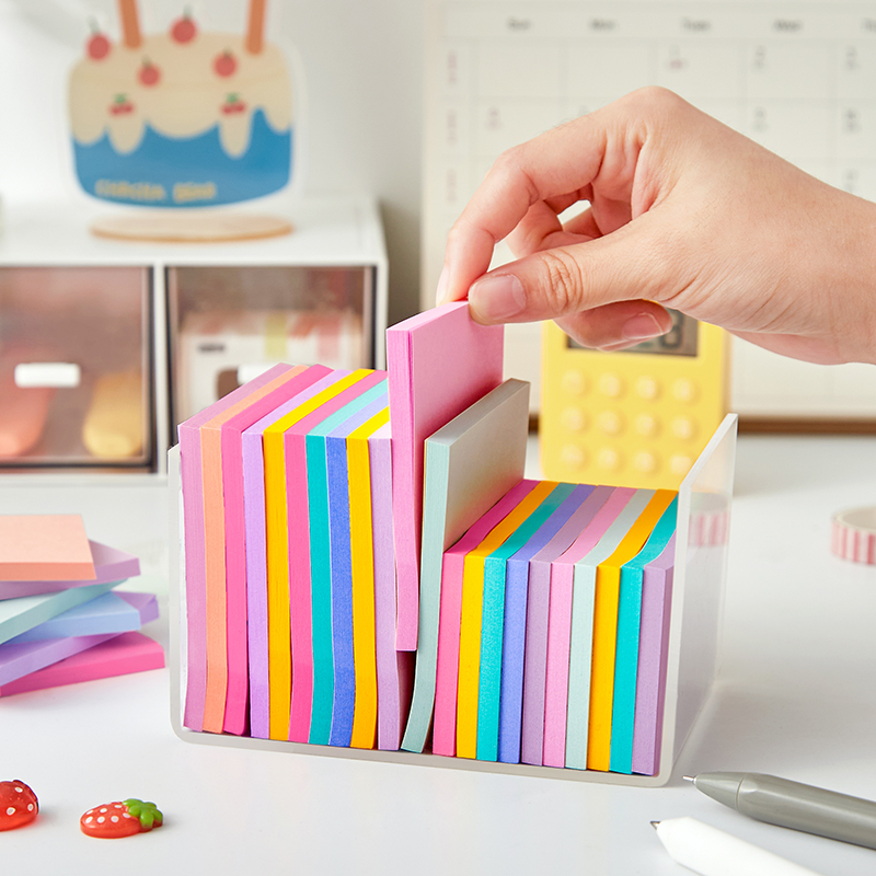 4本装美国3M狠贴n次贴记事纸便利贴本便签便条纸告示贴便签本654S学生办公家用混色学生用本子备忘录留言可撕,淘宝优惠券,粉丝福利购,淘宝优惠卷