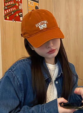 奶丝米兔鸭舌帽休闲男女春秋弯檐