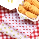 Запеченная масляная бумага корейская клетчатая клетчатая масляная бумага