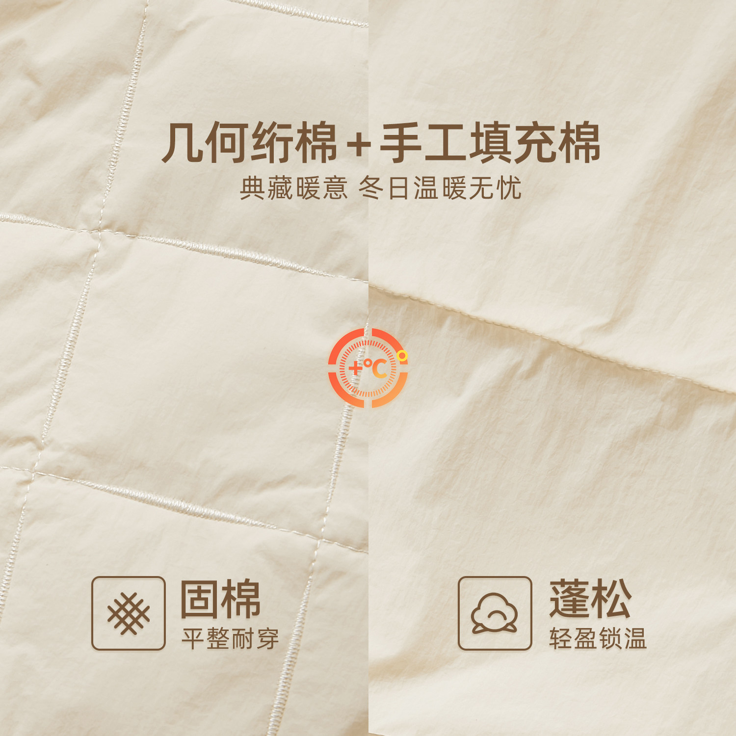 IHIMI海谧都市简约拼接棉衣冬季时尚百搭立领加厚保暖棉服短外套,淘宝优惠券,粉丝福利购,淘宝优惠卷