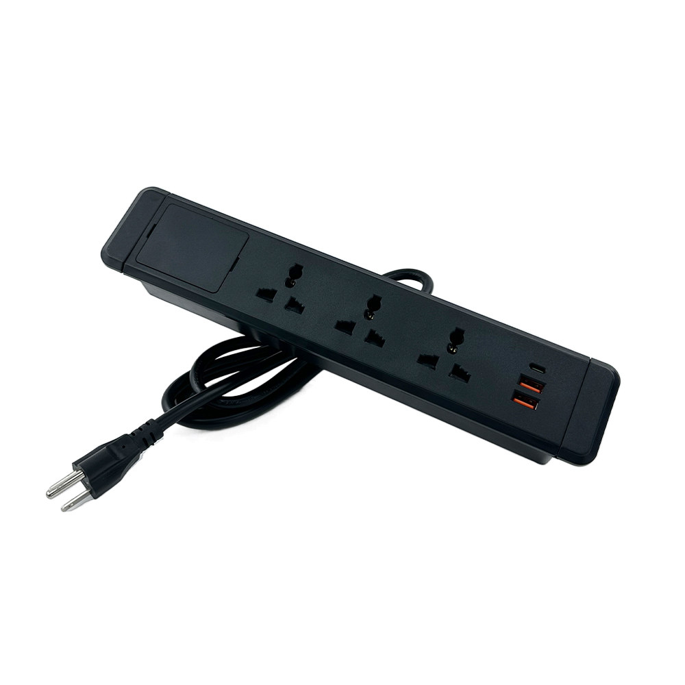 桌面嵌入式插座多功能英标美标电源线上下取电双面家具带USB排插,淘宝优惠券,粉丝福利购,淘宝优惠卷