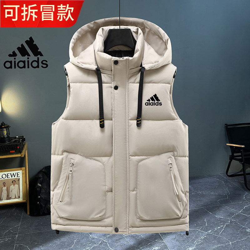 羽绒棉马甲男女2025新款秋冬季背心品牌坎肩棉马夹潮大码情侣外套,淘宝优惠券,粉丝福利购,淘宝优惠卷