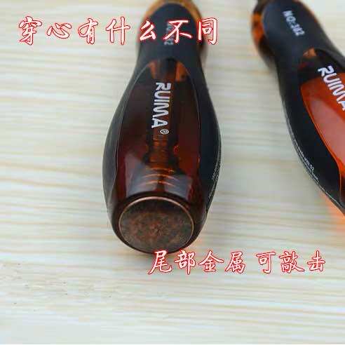 德式锐马S2钢可敲击穿心螺丝刀一字十字带磁性工业级改锥超硬起子 - 图1