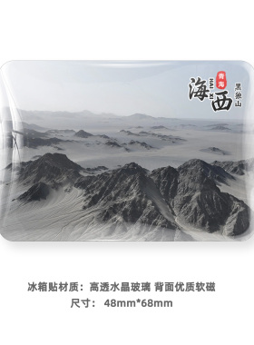 青海海西州旅游风景冰箱贴纪念品