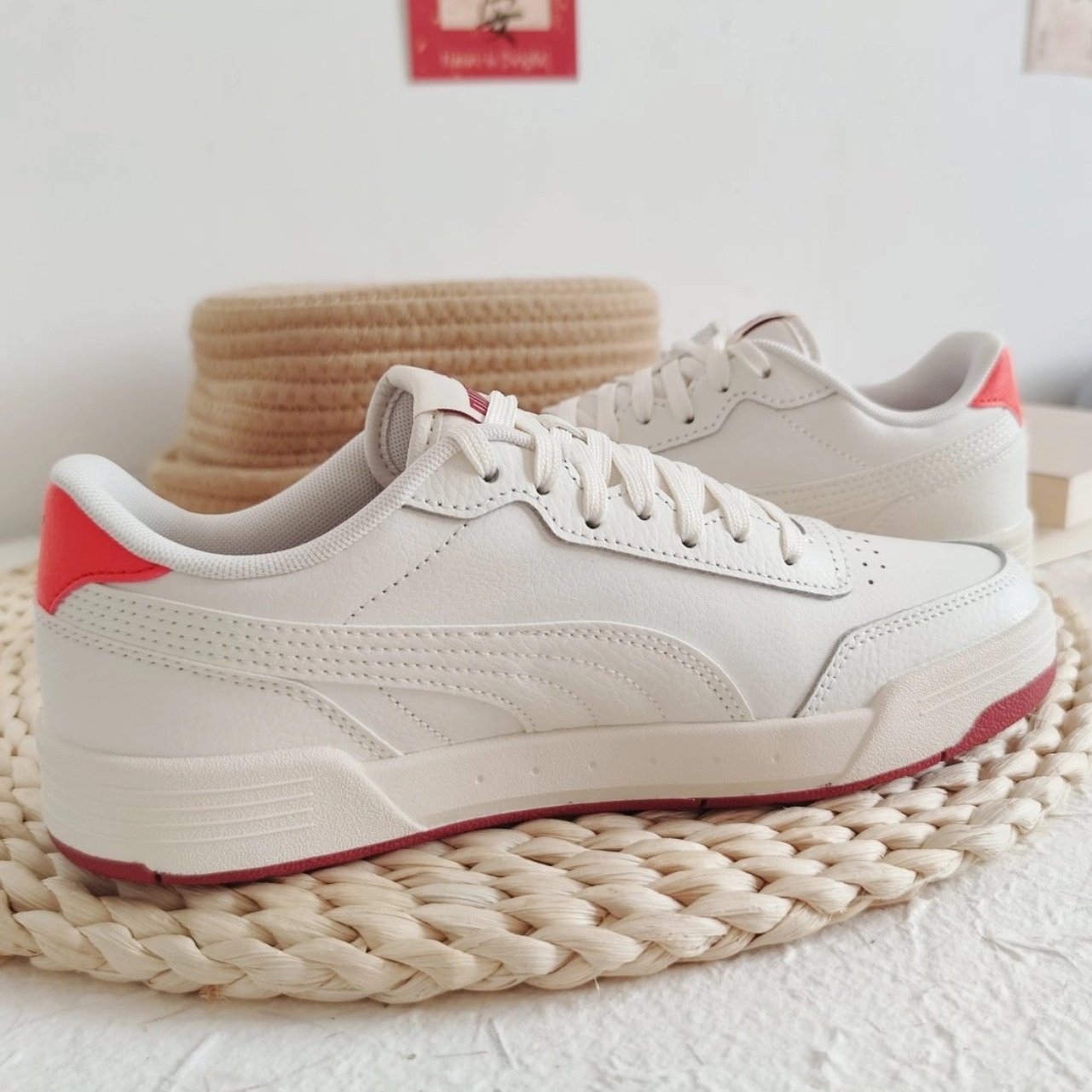 Puma/彪马 Caracal 经典复古 舒适休闲 轻便透气防滑耐磨运动板鞋,淘宝优惠券,粉丝福利购,淘宝优惠卷