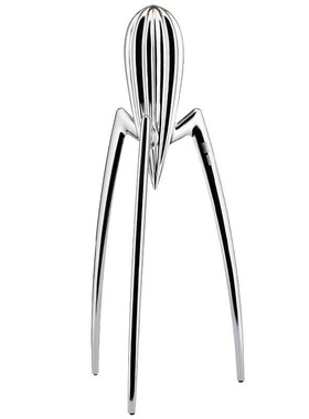 现代简约银色章鱼榨汁器摆件