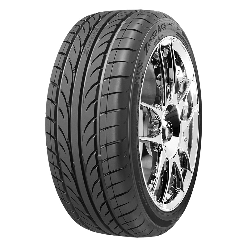 朝阳轮胎265/40R22高性能汽车轿车胎SA57操控运动抓地单导向花纹 - 图1