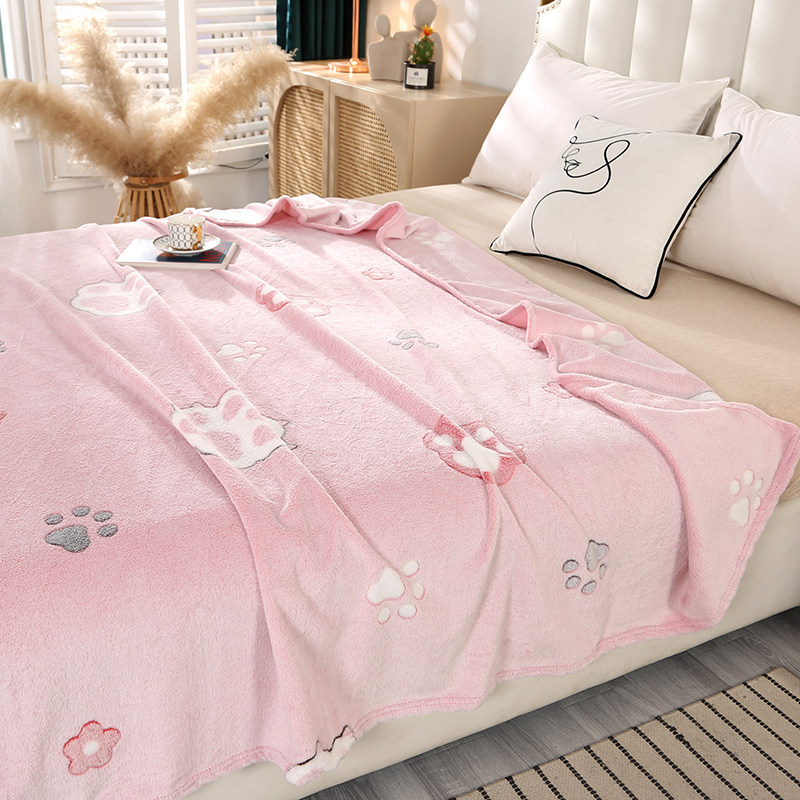 珊瑚绒毛毯雪花绒披肩小毯子儿童午睡沙发空调盖毯法兰绒床单四季,淘宝优惠券,粉丝福利购,淘宝优惠卷