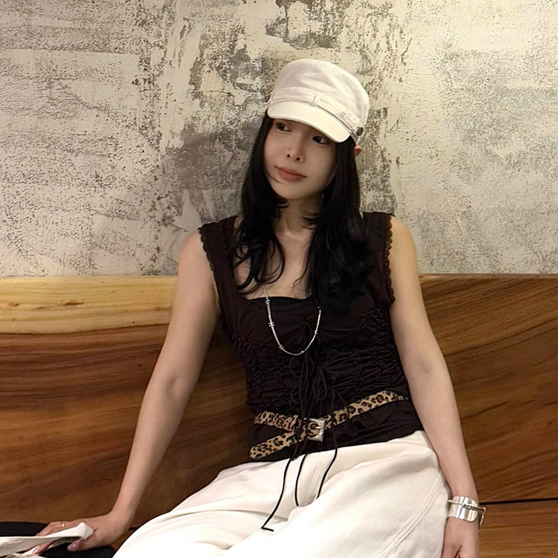 韩系简约款做旧文艺平顶帽四季通用百搭高级感显脸小报童帽鸭舌帽,淘宝优惠券,粉丝福利购,淘宝优惠卷