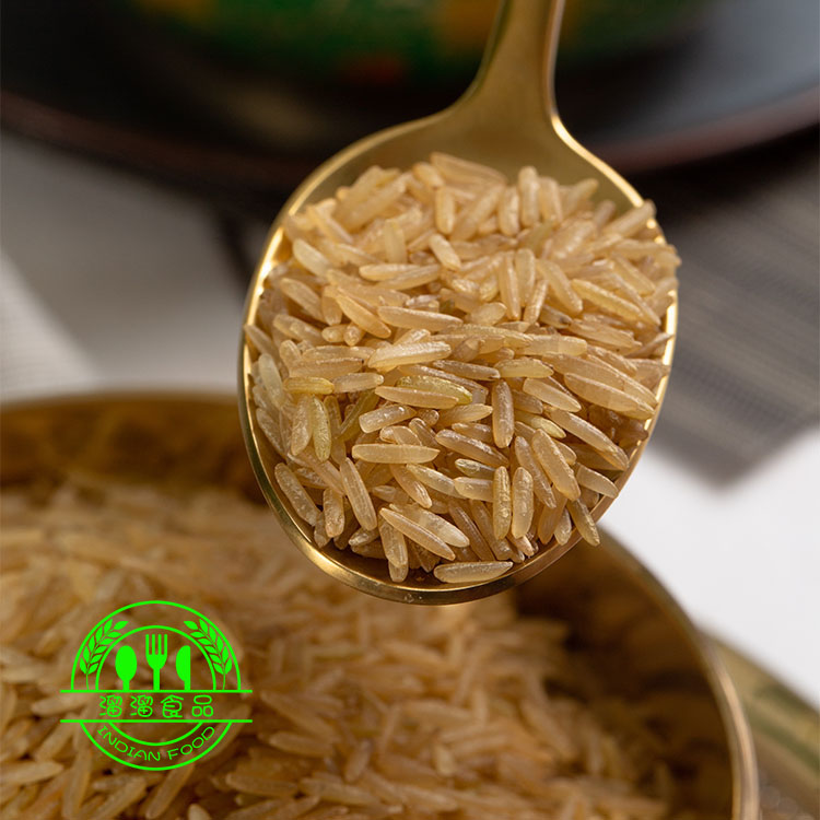 INDIAN MAHARANI BROWN BASMATI RICE印度巴斯马蒂粗粮糙米 1kg-图1