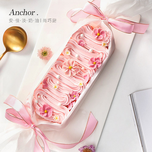 安佳淡奶油250ml动物稀奶油1L进口生日蛋糕专用商家用烘焙小包装 - 图2