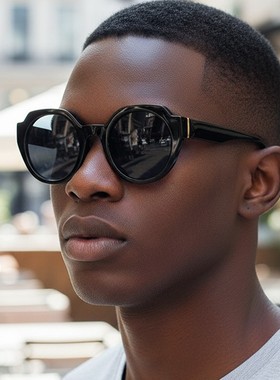 欧美个性复古街拍潮流百搭太阳镜气质户外骑行防晒时尚跨境墨镜