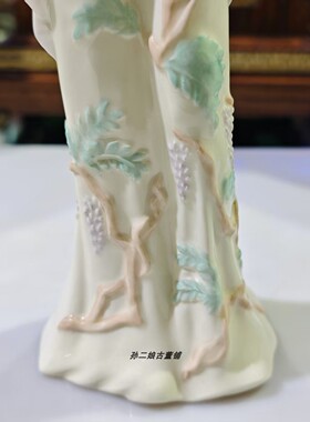 英国原产Royal Doulton夏日之花印象派淑女瓷偶家居装饰摆件1999