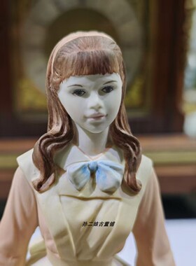 英国产Coalport科尔波特文学主题系列《小妇人》灵魂女主角Jo瓷偶