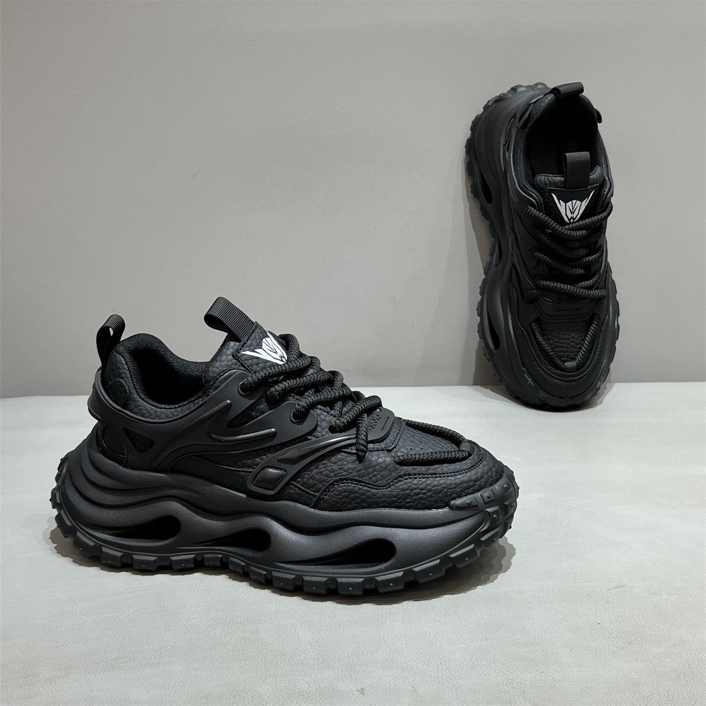 2026春季新款休闲风老爹鞋男厚底增高运动鞋百搭时尚潮流男鞋,淘宝优惠券,粉丝福利购,淘宝优惠卷