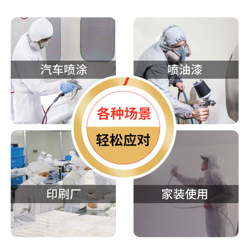 防尘衣服工作服工业粉尘打磨灰尘工作服分体喷漆岩棉男衣服防护服 - 图3