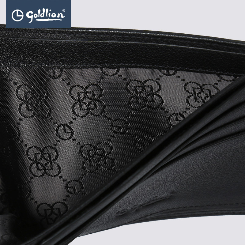 goldlion /金利来皮具男士头层银包 金利来优玛丹钱包