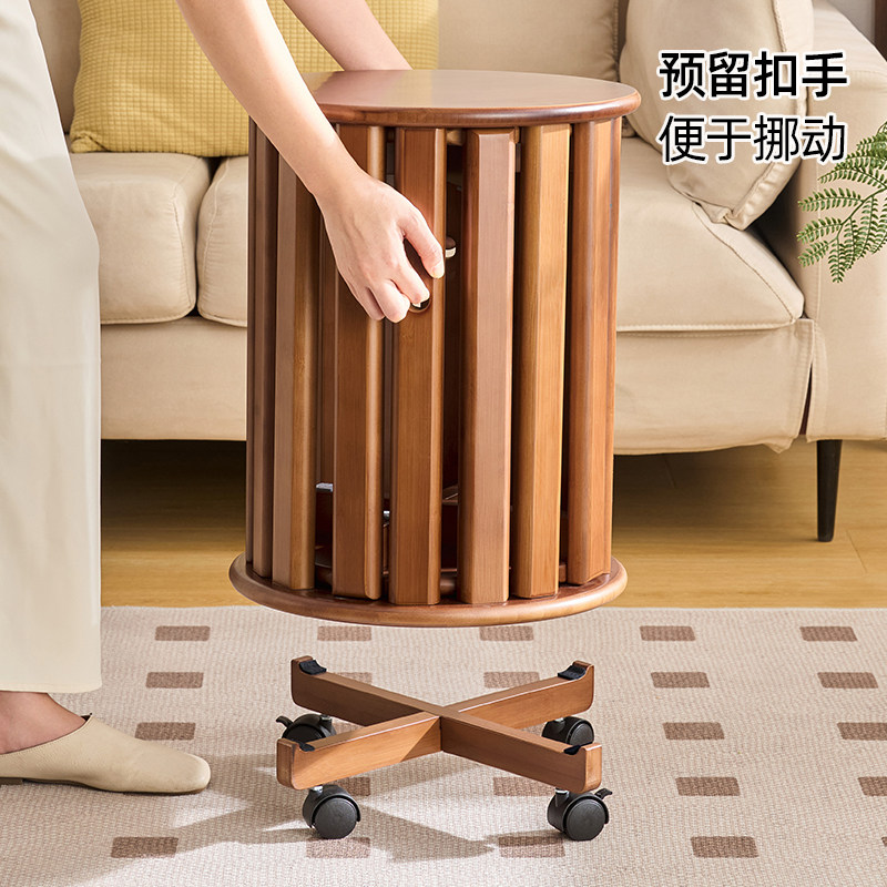 楠竹圆凳茶几家用可叠放组合凳现代吃饭凳子餐桌简约叠叠乐凳备用,淘宝优惠券,粉丝福利购,淘宝优惠卷