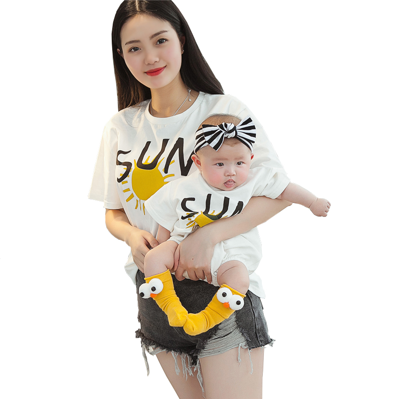 婴儿亲子装夏装全家装母女装母子装洋气一家三口四口短袖 恤夏季 t 婴儿亲子装夏装全家装母女装母子装洋气一家三口四口短袖 恤夏季 t