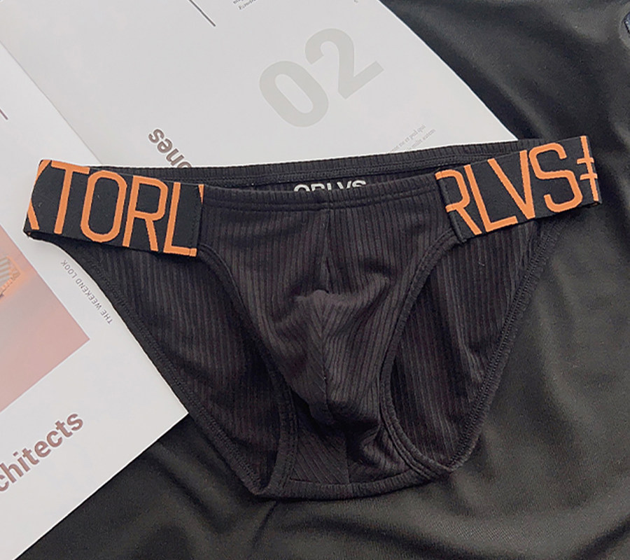 男士内裤三角裤白色低腰性感高叉螺纹裤衩提臀黑色男生透气舒适潮,淘宝优惠券,粉丝福利购,淘宝优惠卷