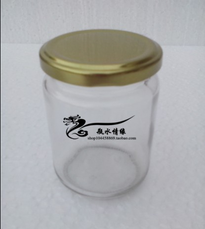 玻璃透明储物密封罐果酱瓶酱菜玻璃瓶蜂蜜瓶食品玻璃罐子蜂蜜罐子