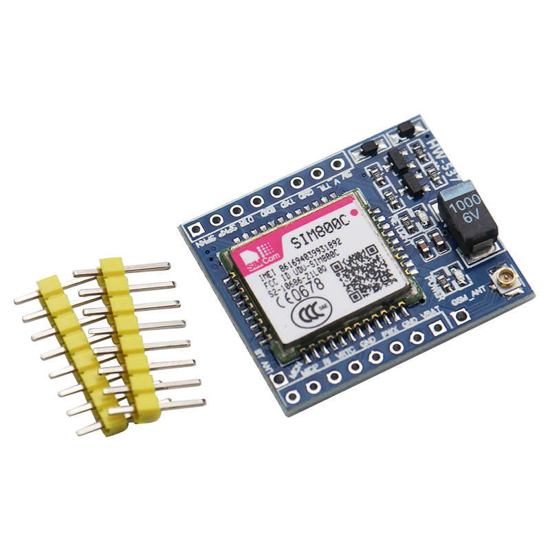 SIM800C GSM GPRS模块5V/3.3V TTL 适配STM32 C51程序与蓝牙和TTS - 图3