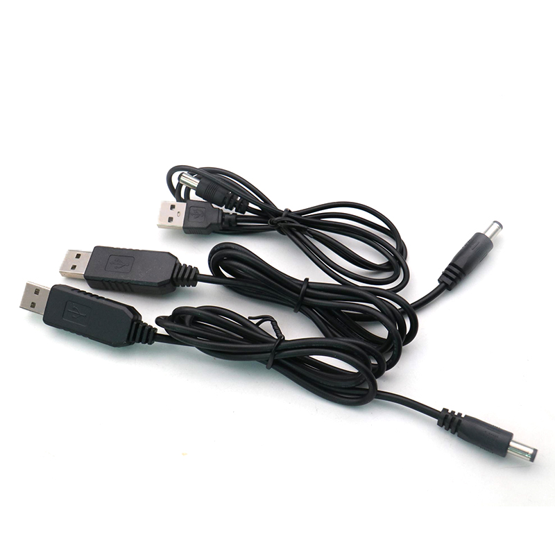 USB升压线移动电源充电宝5V升压9V12V模块无线路由器猫交换机供电 - 图2