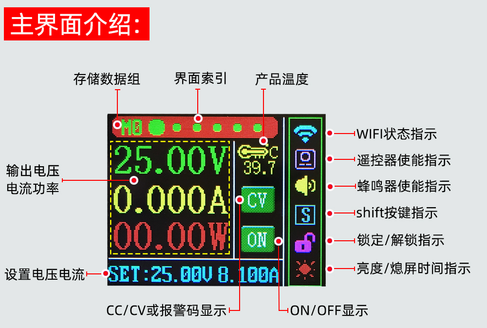 欣易XY5008数控可调直流稳压电源恒压恒流维修 50V8A400W降压模块 - 图2