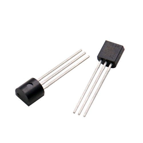 直插 DS18B20 芯片 可编程数字温度器/温度传感器 温度采集TO-92 - 图3