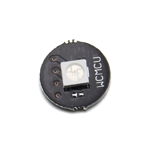 1位 圆形 WS2812B RGB LED Breakout 全彩驱动 彩灯 智能控制模块 - 图1